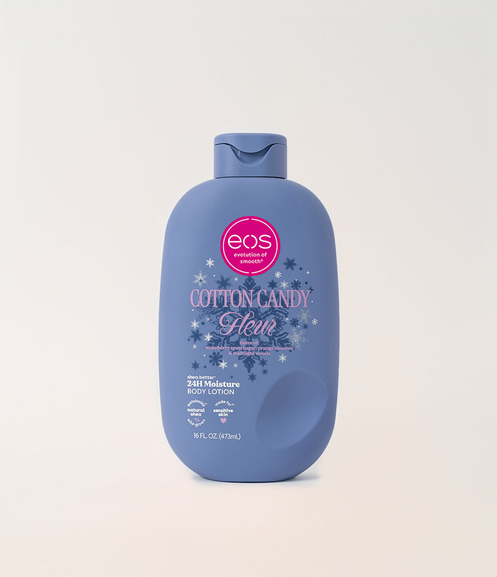 EOS Cotton Candy Fleur Body Lotion bottle