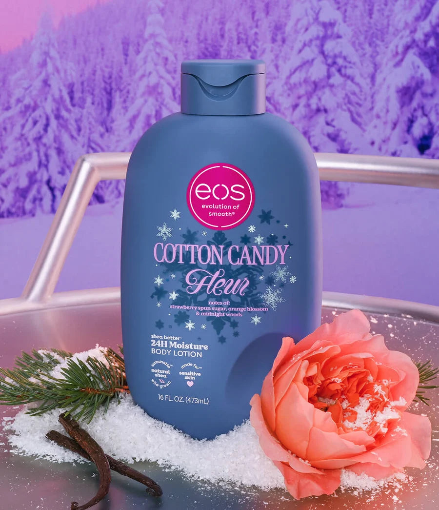 EOS Cotton Candy Fleur Body Lotion – Holiday Limited Edition